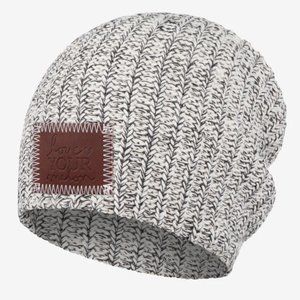 Love Your Melon Black & White Beanie